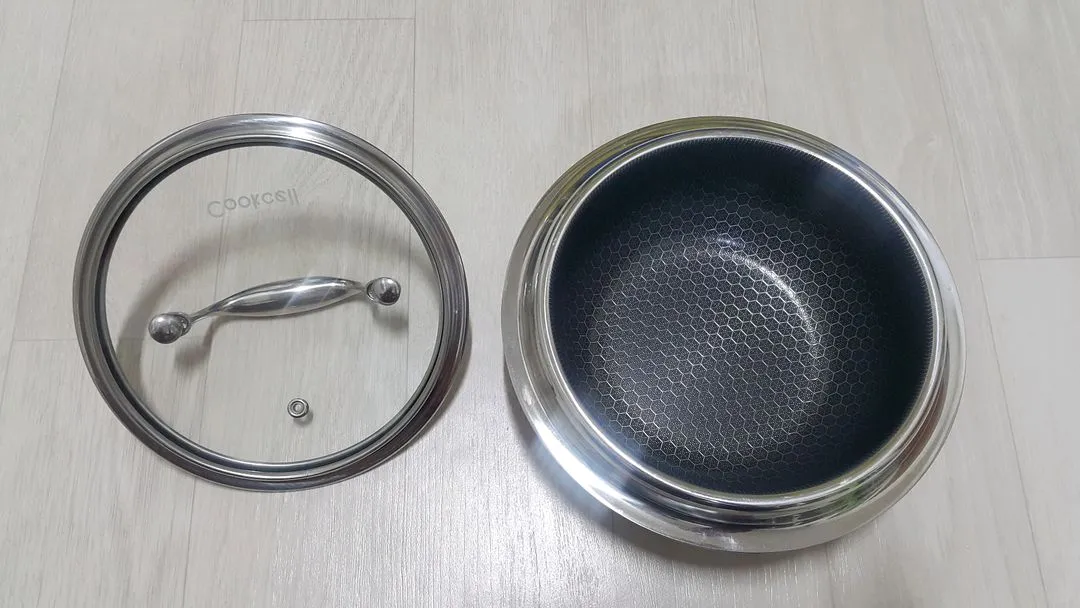 쿡셀 COCK CELL 스텐 통3중 가마솥 16cm 이미지
