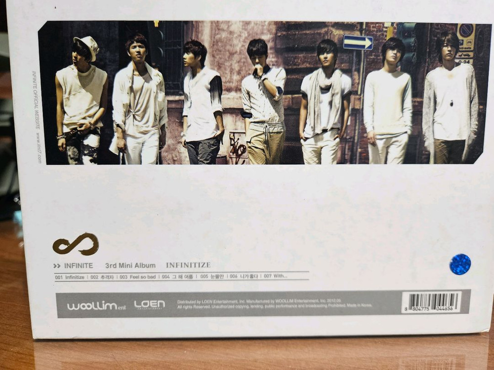 인피니트 친필싸인 미니3집 앨범 이미지