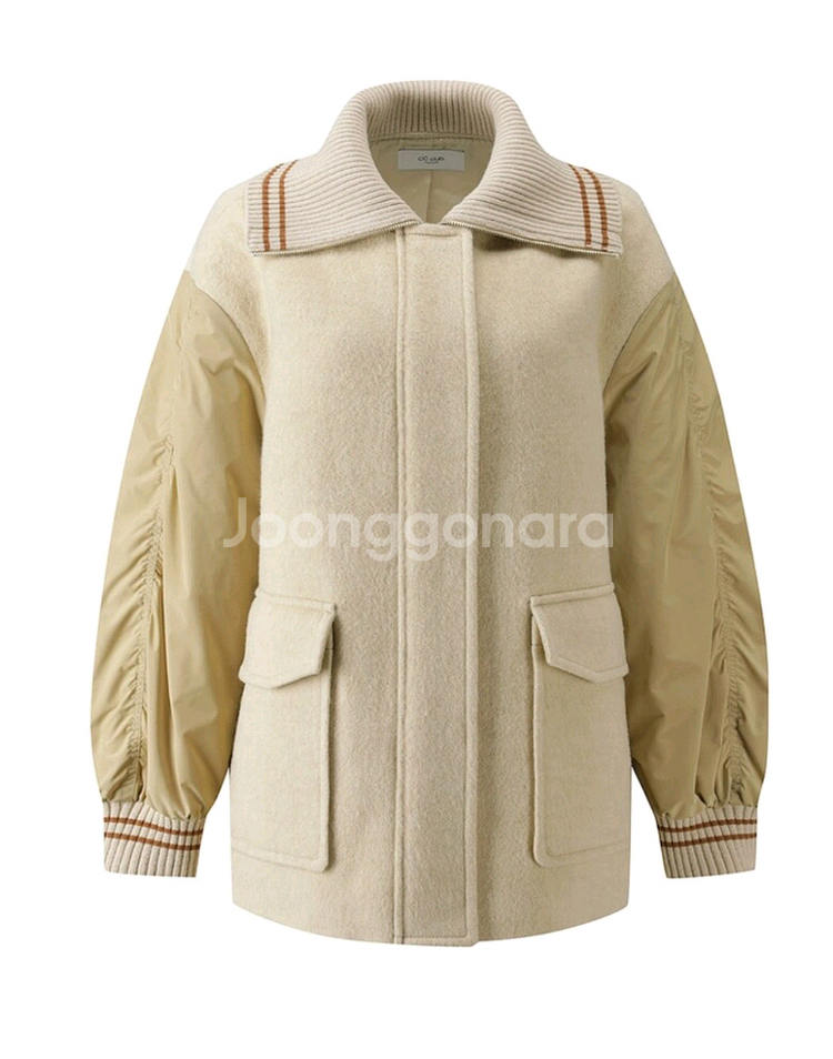 씨씨클럽 울코트 새상품 프리사이즈--2