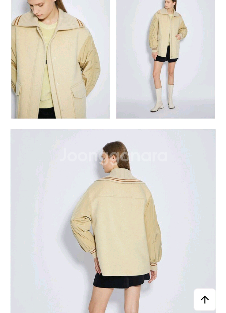 씨씨클럽 울코트 새상품 프리사이즈--4