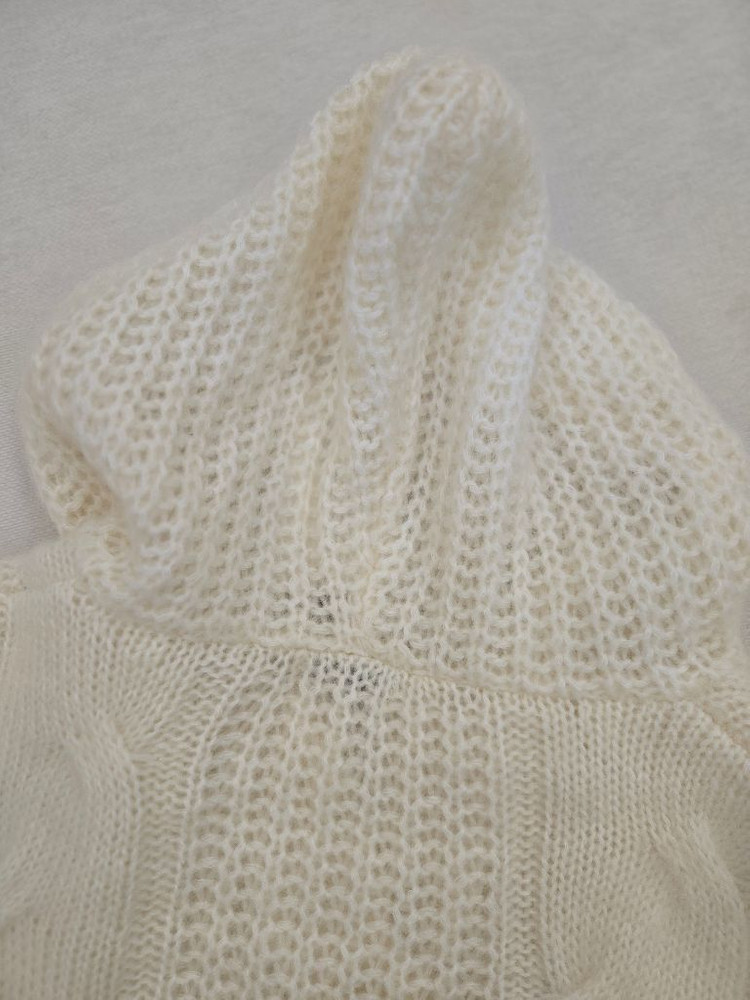 더티스 모헤어 후드니트 스웨터--8