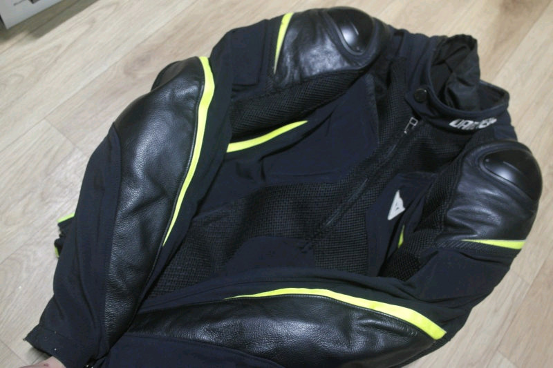 [신형]다이네즈 슈퍼 메쉬 반가죽 자켓 46호 -검형광--2