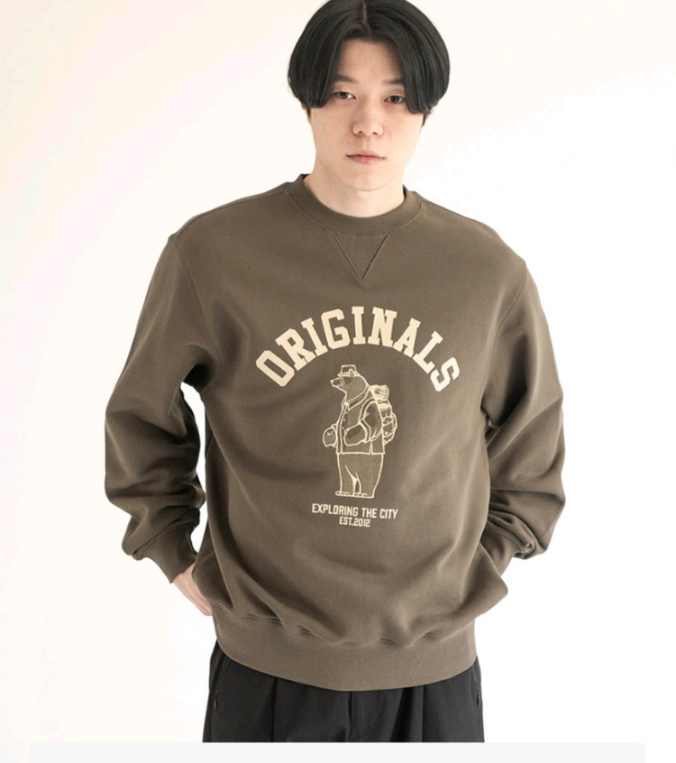 비슬로우 ORIGINALS SWEAT SHIRT--2