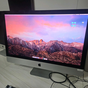 애플 올인원pc 아이맥 27인치 5K ram24 ssd1tb 고성능(원가280만원) 쿨매!