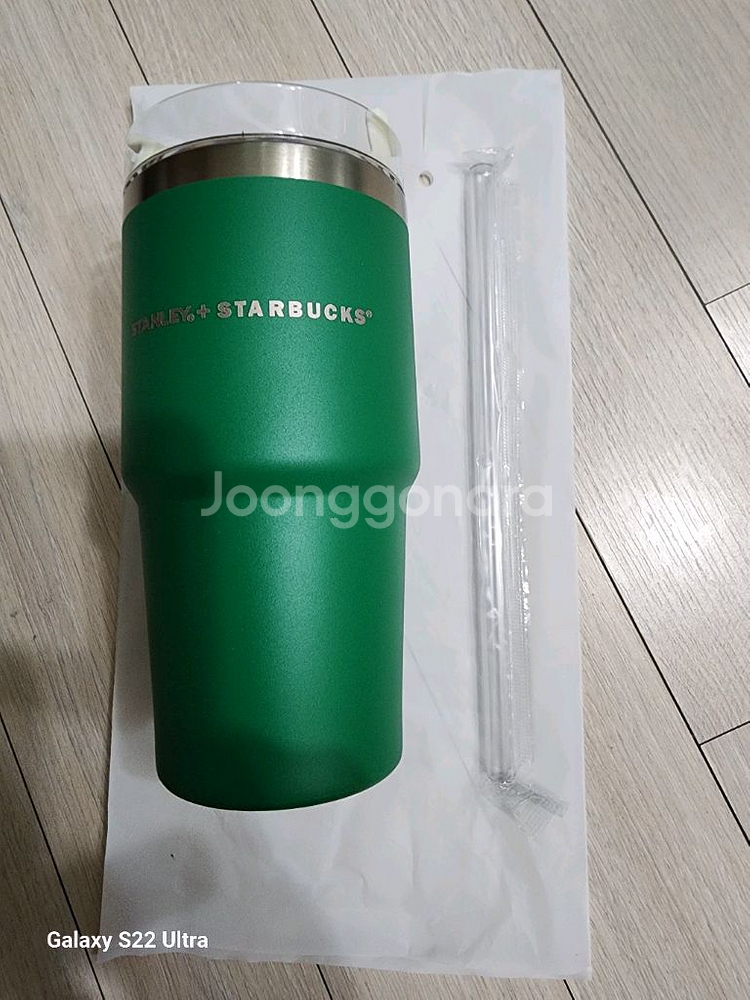 (배송비포함)스탠리x스타벅스 텀블러 591ml 그린(새상품)--4
