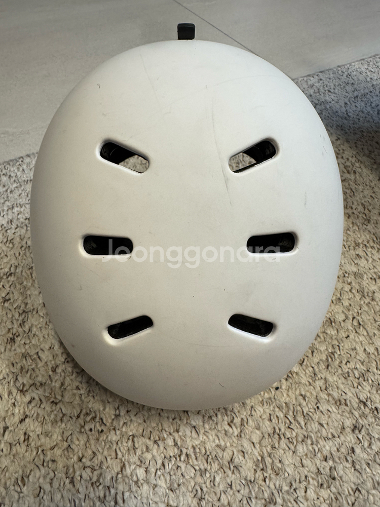 레드 스키 보드 헬멧--1