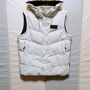 [XXL] 블랙야크 Athletic 후드 패딩조끼 베이지398