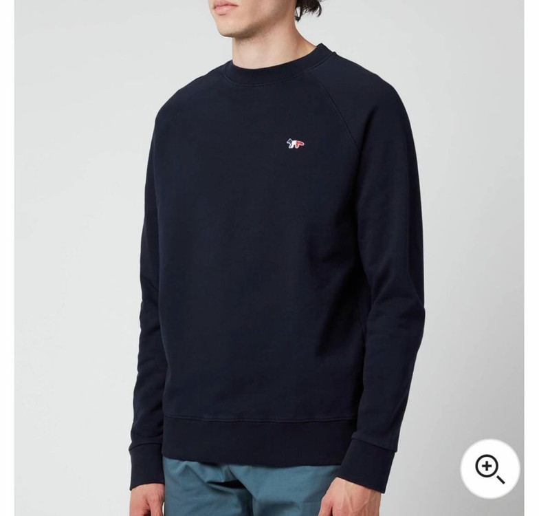 메종키츠네 트라이폭스 맨투맨 S--2