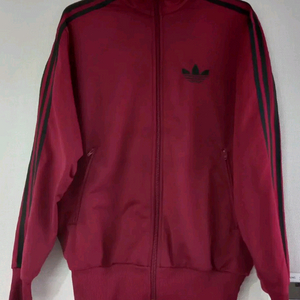 아디다스 파이어버드 버건디 블랙 트랙탑 저지 져지집업 95/M