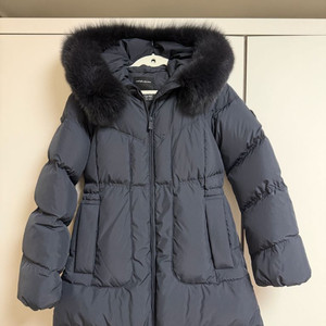 에고이스트 중기장 패딩 네이비 55