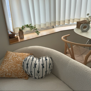 아이보리 부클 소파 (사진,상세설명 확인해주세용)