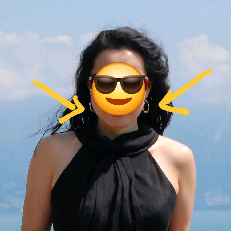 정품 티파니앤코 18K 골드 명품 귀걸이 (거의새것)--2