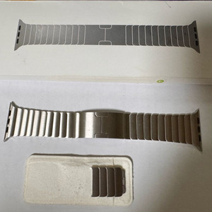 애플 정품 애플워치 스트랩 링크브레이슬릿 실버 42mm/45mm