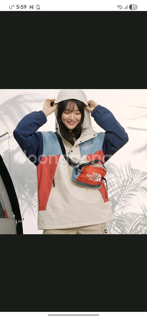 노스페이스 라이트 보저 힙색 슬링백--3