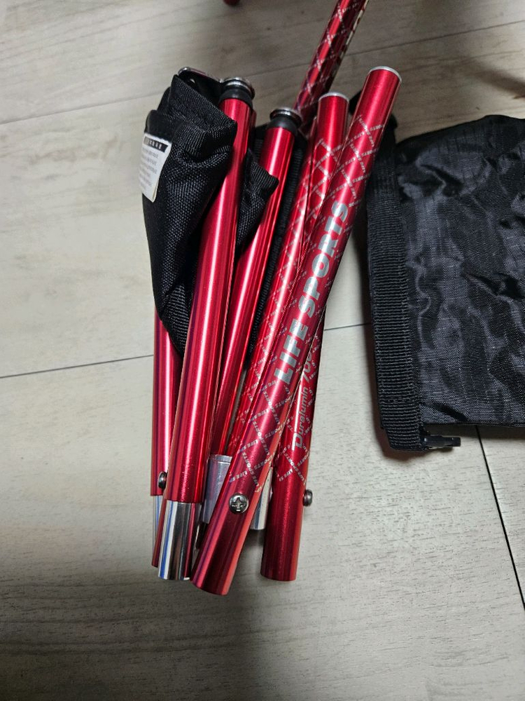 캠핑 접이식 미니 등산의자 라이프스포츠 초 경량 의자 체어--5