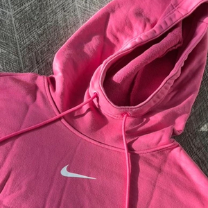 여성용 나이키 핑크 후드티 s