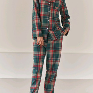 안파(ANPA) 웨스턴 체크 여성 잠옷/ 파자마파티 추천/새상품