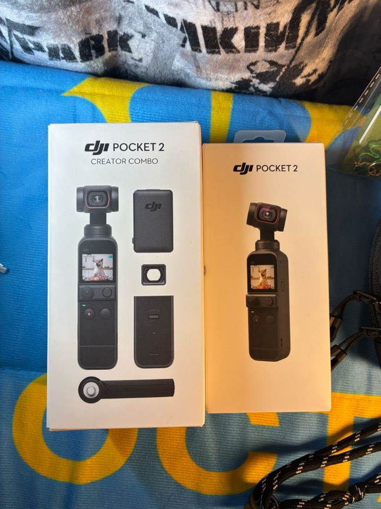 (새상품) DJI 오즈모 포켓 2 크리에이터 콤보 미사용 (4K 카메라)--1
