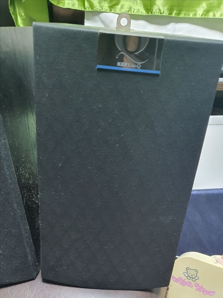 KEF Uni-Q 시리즈 Q10 북셀프 스피커 팝니다. 이미지