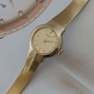 세이코 수동 여성용 금장시계