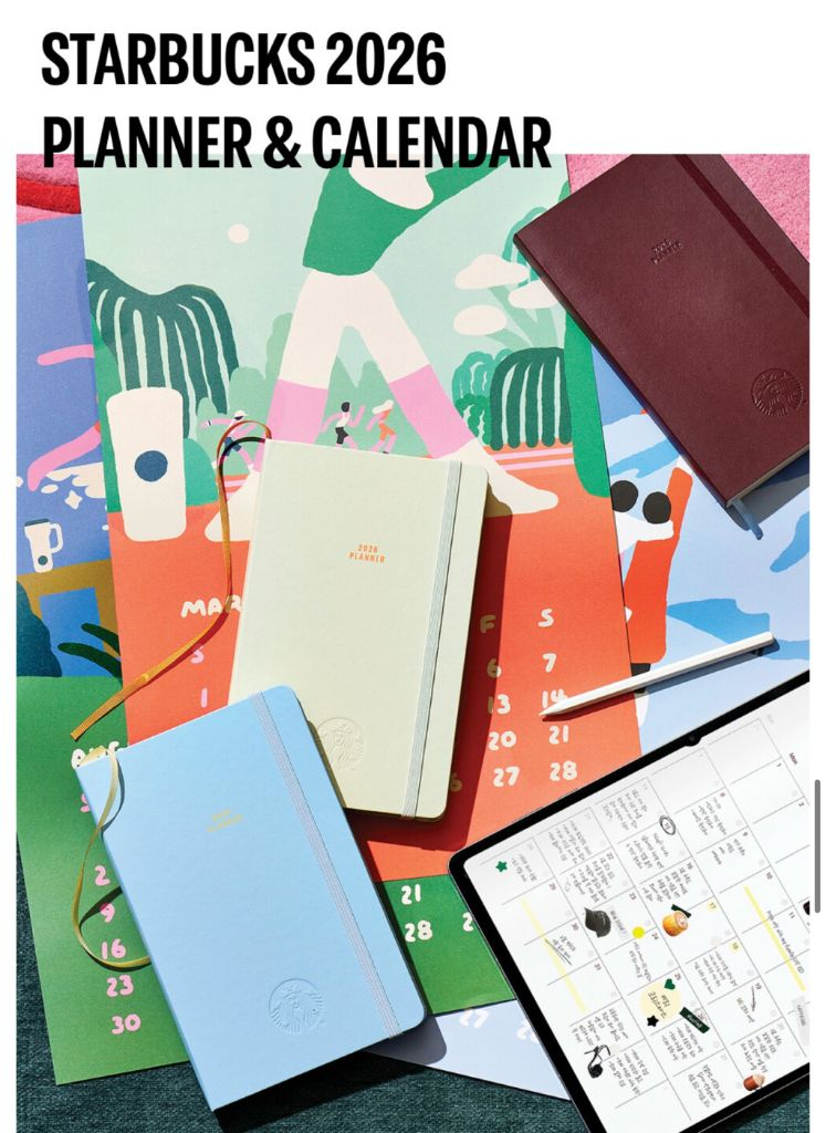 미개봉새것_MSGMx스타벅스 4종세트 블랭킷,다이어리,파우치,양말 블루색상--4