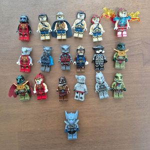 레고 키마 피규어 일괄