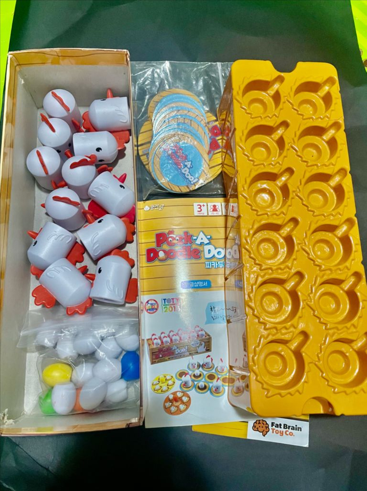 유아보드게임 도블 메모리게임 교구 집만들기빨대가방--5