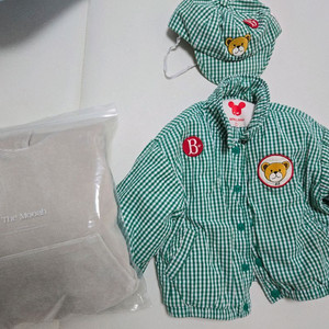 이지셋업 베이지m+베베드피노패딩셋트100