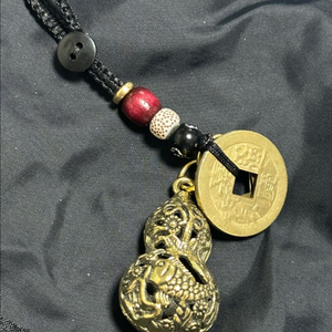 고전 동전 호리병 장식품 키링