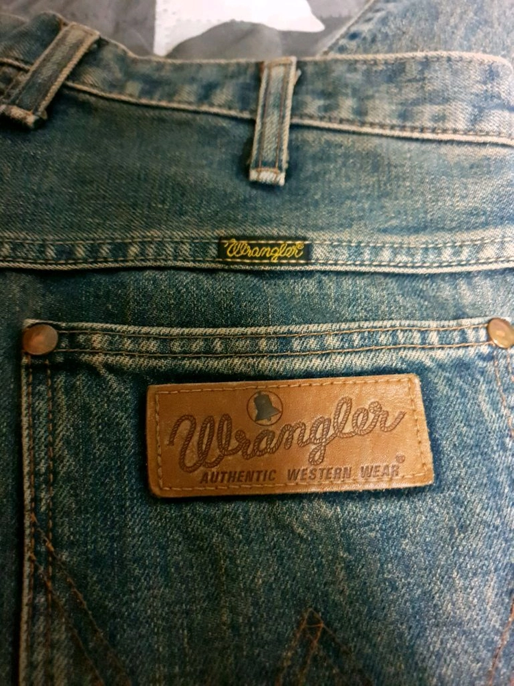 (일본판) 랭글러 90s 웨스턴웨어 빈티지워싱 스트레이트 데님팬츠(30) 이미지