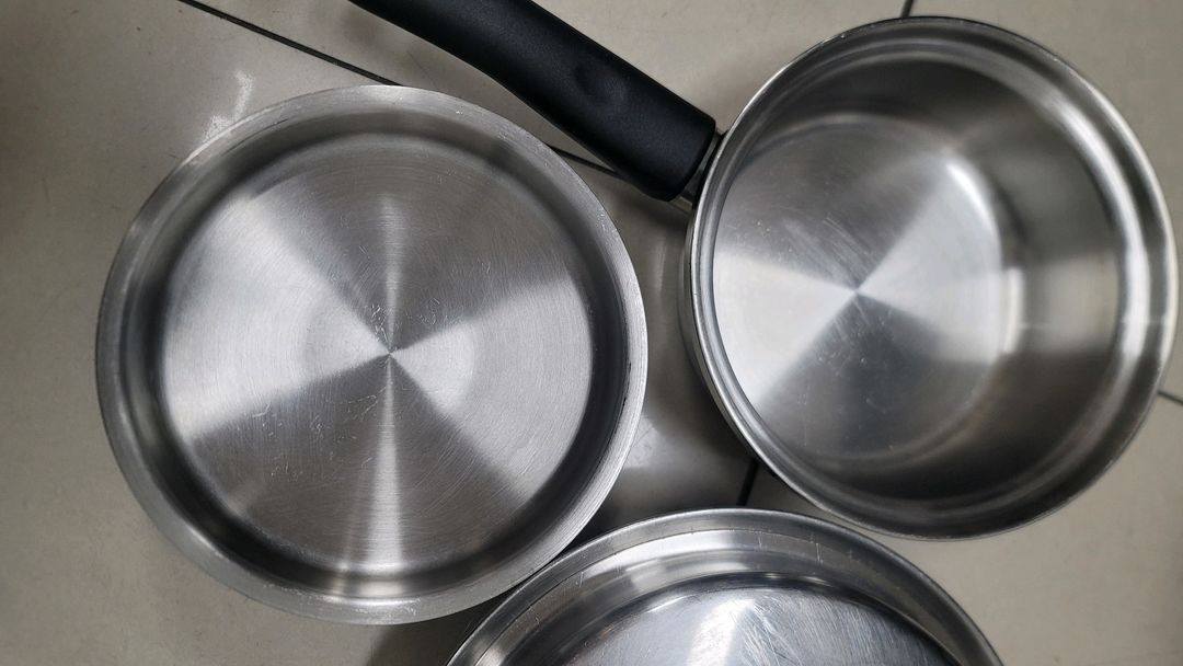 암웨이소형팬.중형팬(손잡이없음)--2