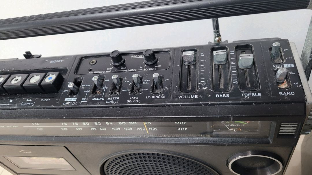 SONI 모델CF-1980붐박스--2