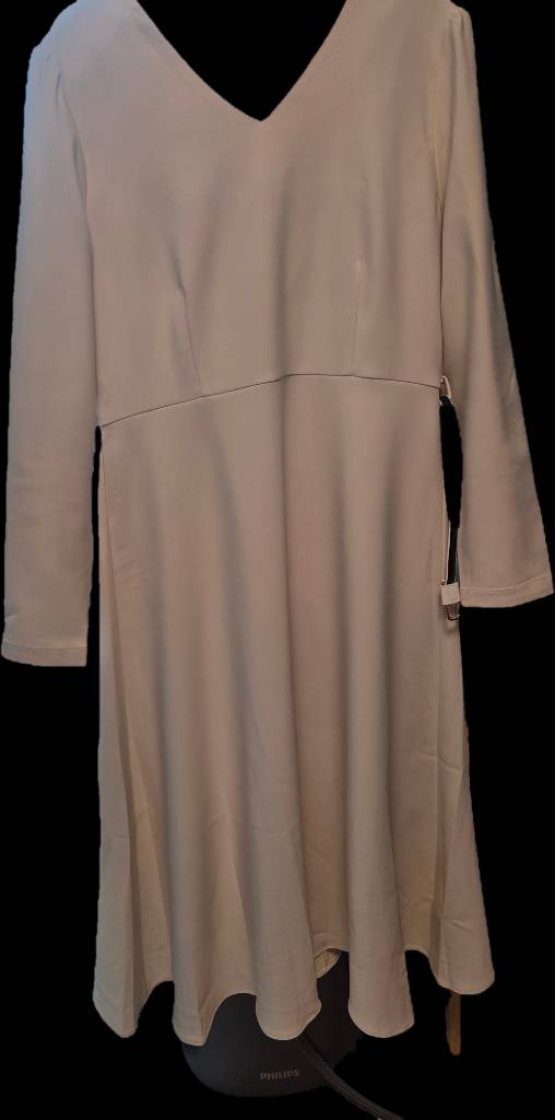 리리앤코 벨트 롱 원피스 아이보리(77)--3