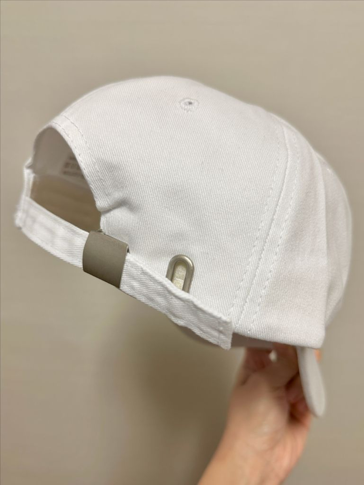 #새상품 : 야구모자 캡모자 볼캡 흰색 화이트--4