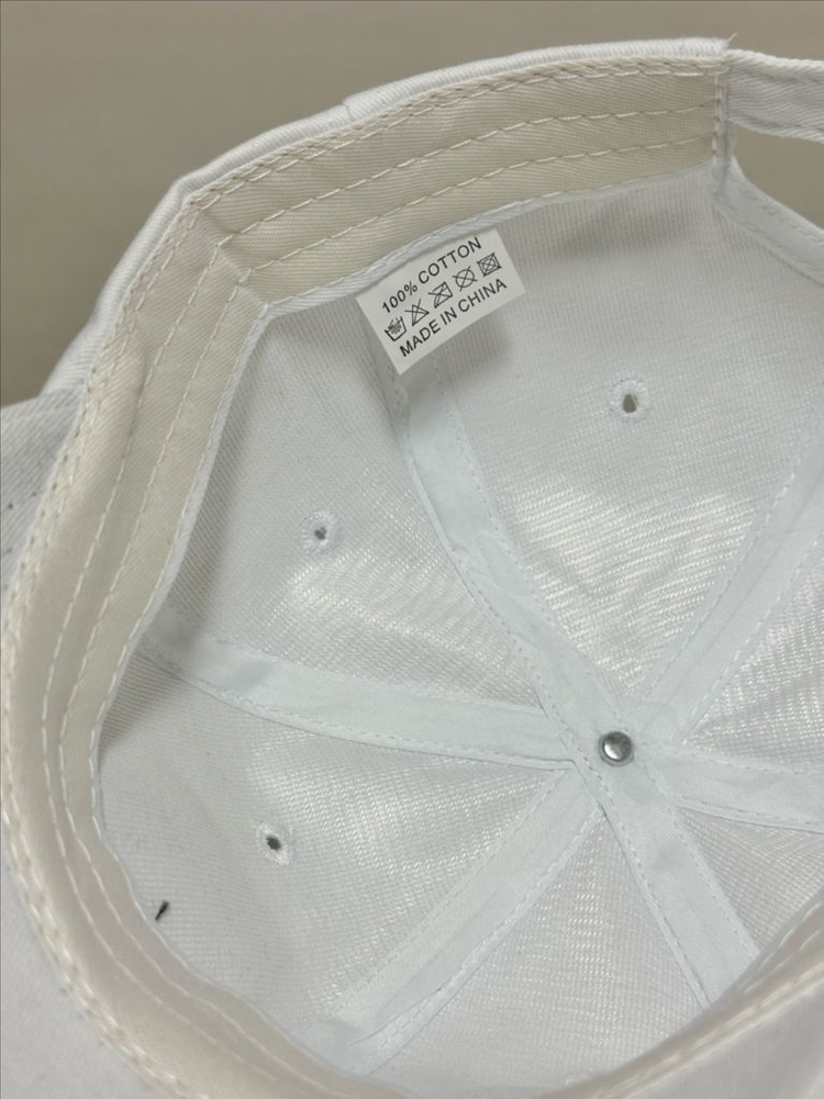 #새상품 : 야구모자 캡모자 볼캡 흰색 화이트--6