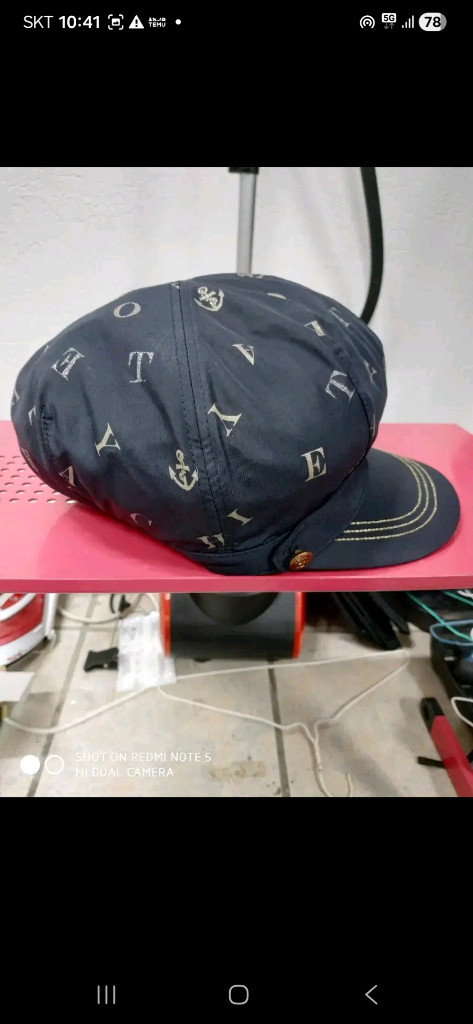 56(m) 휠라 모자 빵모자 헌팅캡 이미지