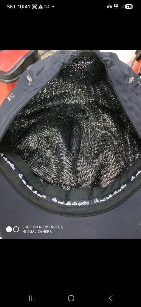 56(m) 휠라 모자 빵모자 헌팅캡 이미지