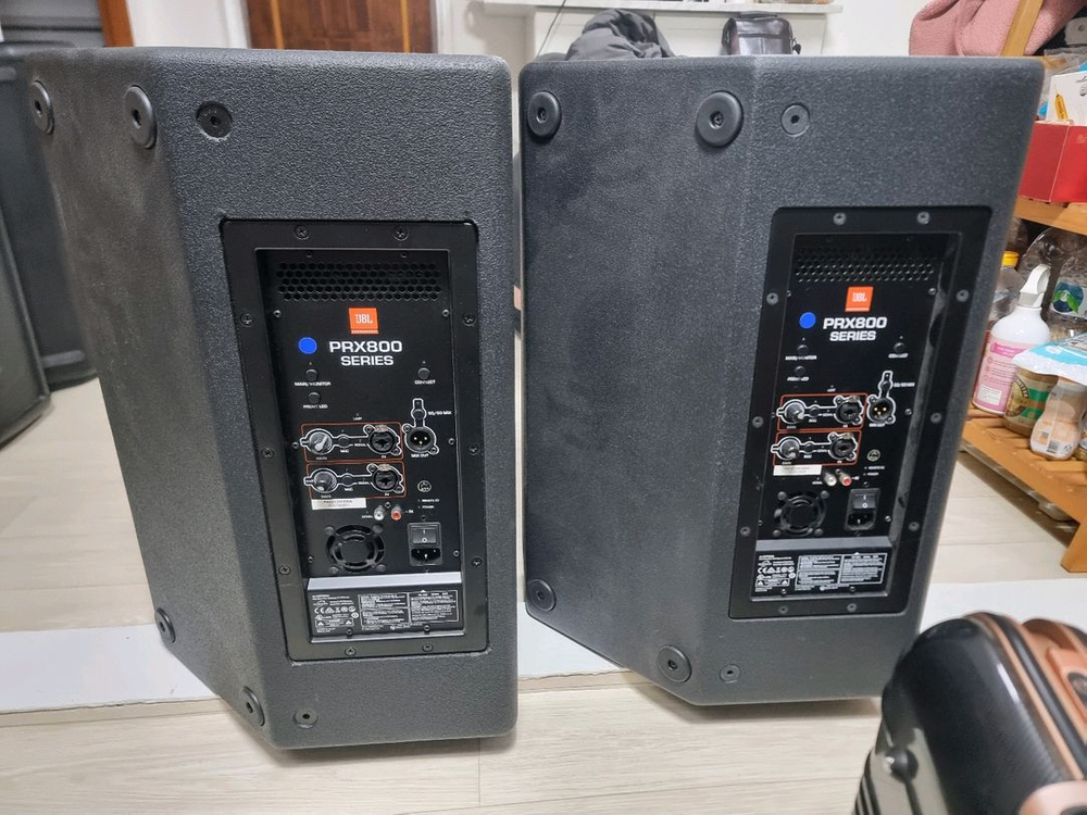 jbl prx 812W 액티브 스피커 1조--1