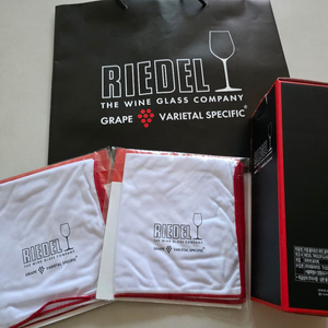 리델 극세사 천, 와인잔 팝니다 이미지