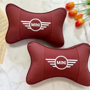 미니쿠퍼 차량용 목쿠션 목베개 2개 세트