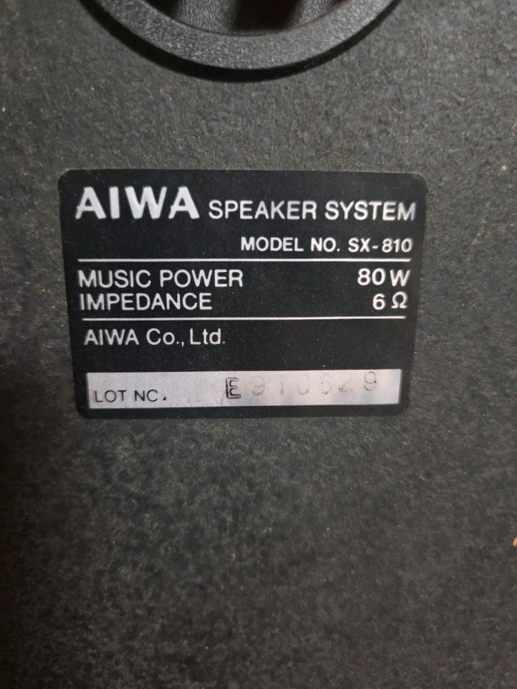 아이와aiwa 스피커 팝니다--3