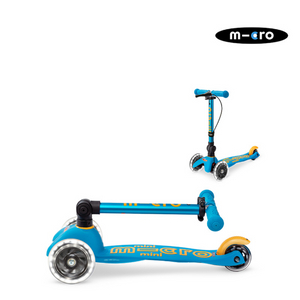 마이크로킥보드 미니 폴더블 디럭스 블루, 퍼플, 새상품