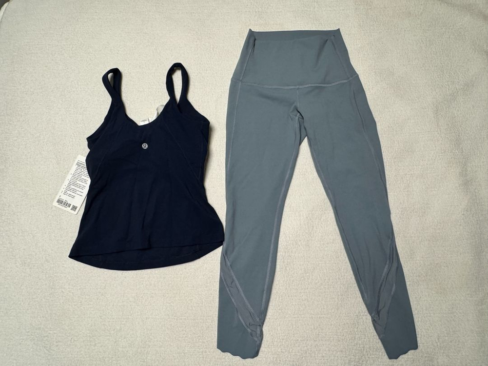 여성 룰루레몬 레깅스 4--6