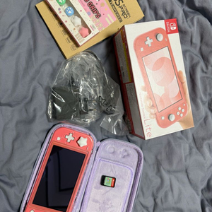 닌텐도 스위치 라이트 오렌지 핑크 에디션