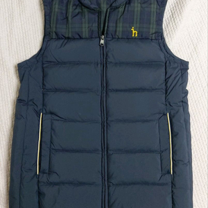 헤지스 남여 주니어 경량구스다운베스트165/여성55