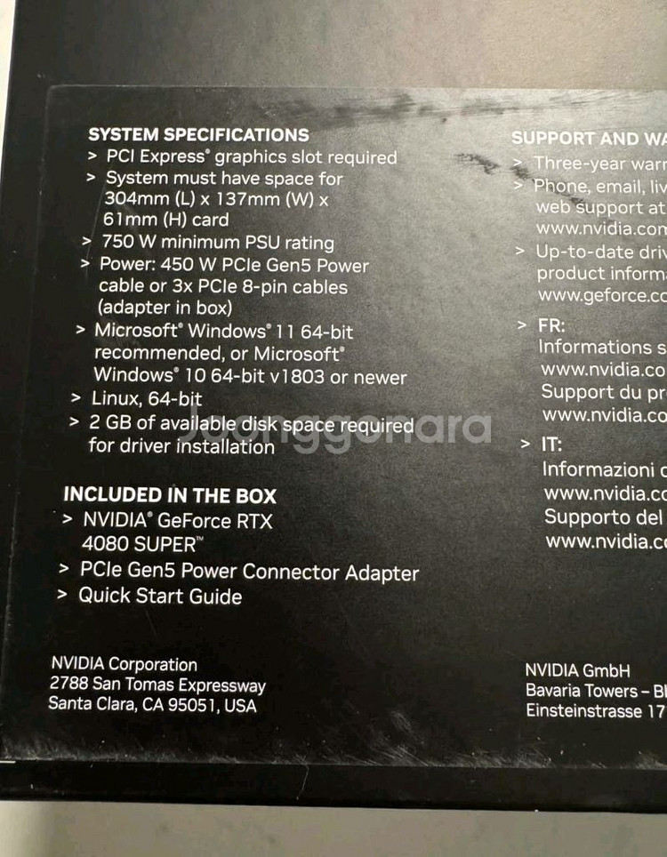 NVIDIA GEFORCE RTX 4080 SUPER 16GB--3