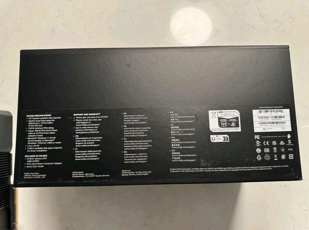 NVIDIA GEFORCE RTX 4080 SUPER 16GB 이미지