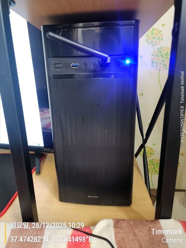 인텔 i3-10165 CPU 데스크탑 본체 이미지