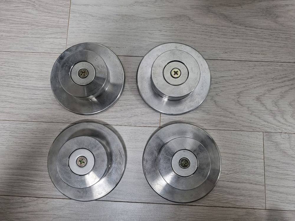 디오브 자석 원판 1kg 2쌍 총4개--1