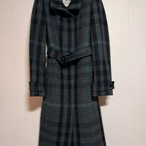 <명품> 버버리 100% 울 코트 (여성 66사이즈)
